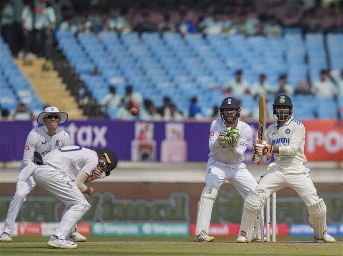 Ind vs Eng: ಜಡೇಜಾ, ರೋಹಿತ್, ಸರ್ಫರಾಜ್ ಉತ್ತಮ ಬ್ಯಾಟಿಂಗ್: ಮೊದಲ ದಿನ ಭಾರತ ...