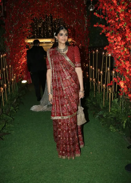 Sonam Kapoor  in Gharchola Saree