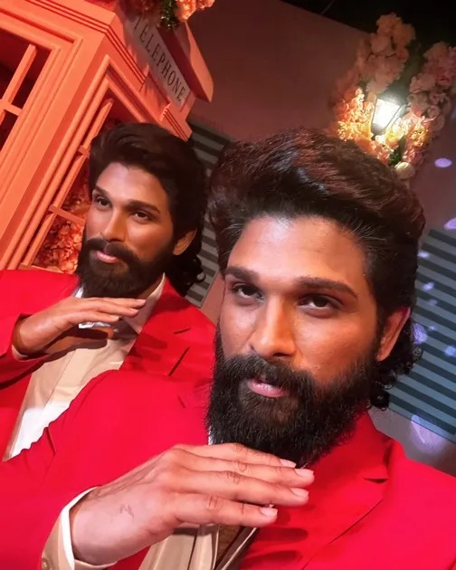 Allu Arjun, Madam Tussad, wax statue