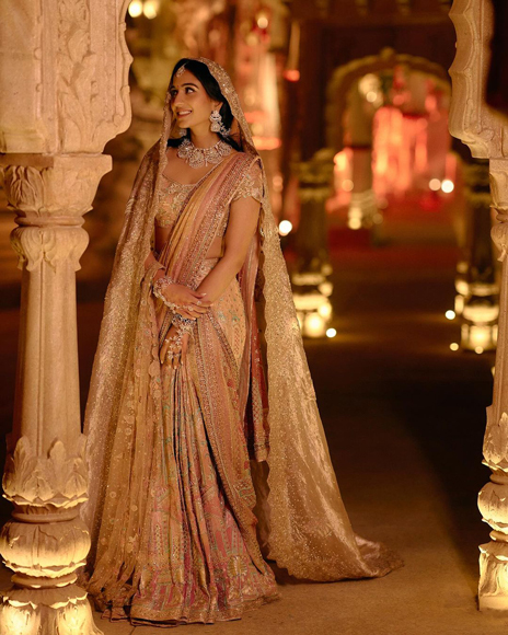 Radhika in a bridal avatar