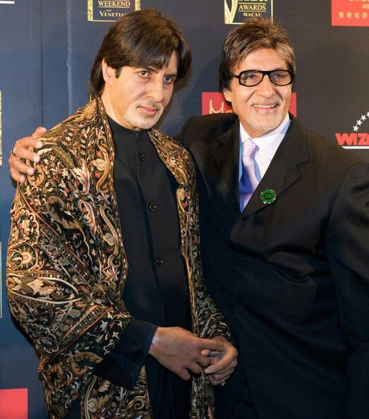 Bollywood superstar, known as the “Shehanshah,” was the first Indian actor to have his wax statue at