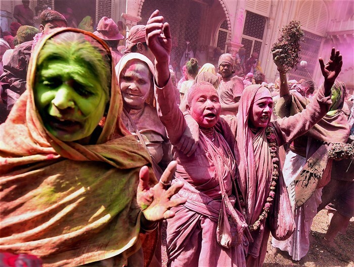 Times have changed, and groups and cities now support widows for Widow Holi Celebration