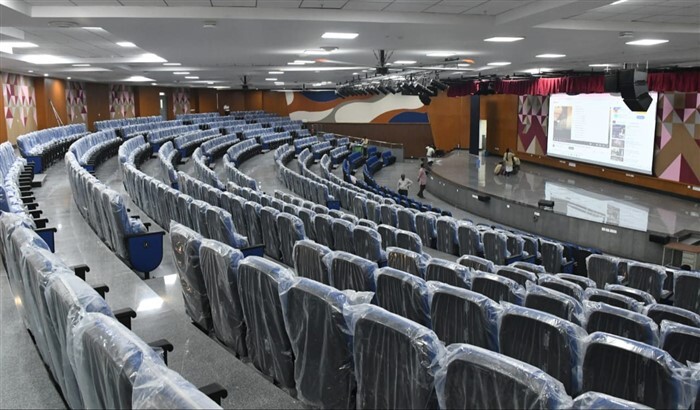 IIT Dharwad Campus Central Learning Theatre All Set For Inauguration