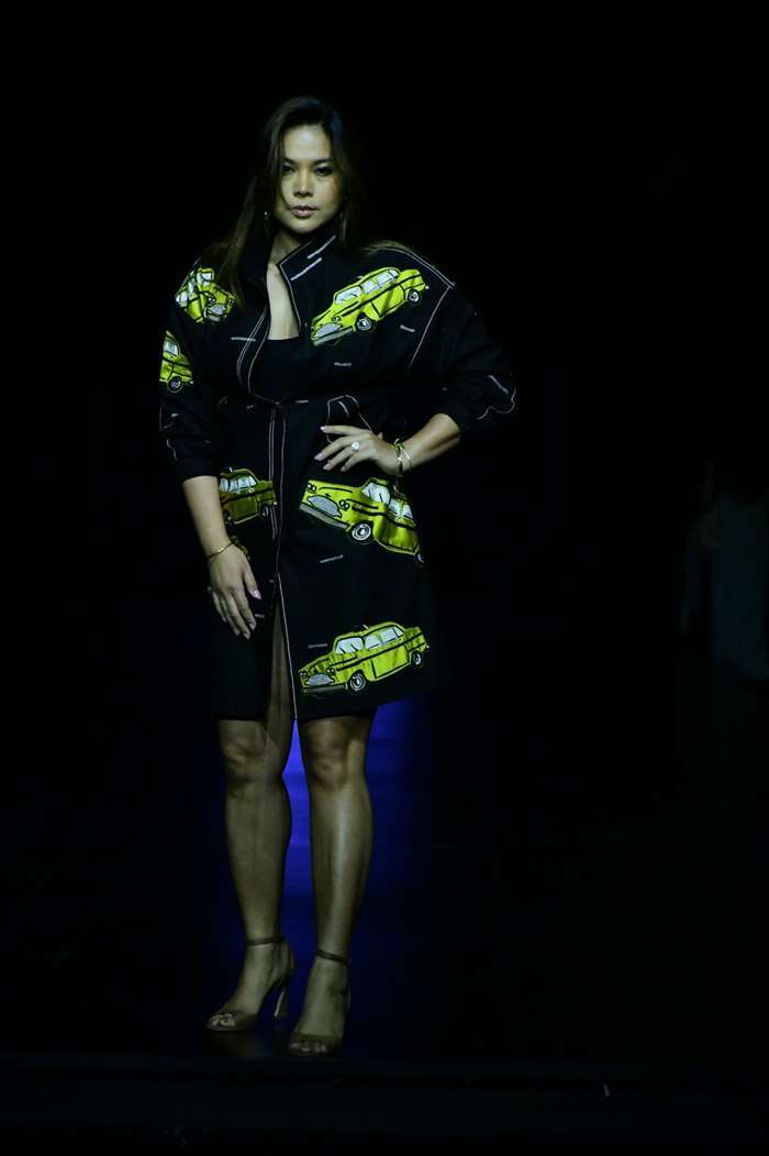 Lin Laishram, Randeep Hooda's spouse, also graced the runway at the Lakme Fashion Week.