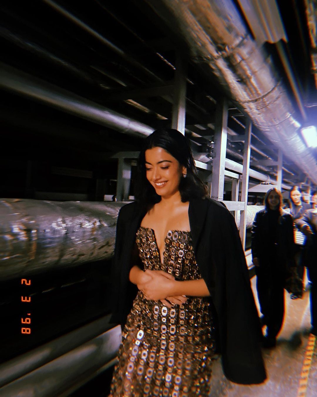 Rashmika in a glamorous avatar