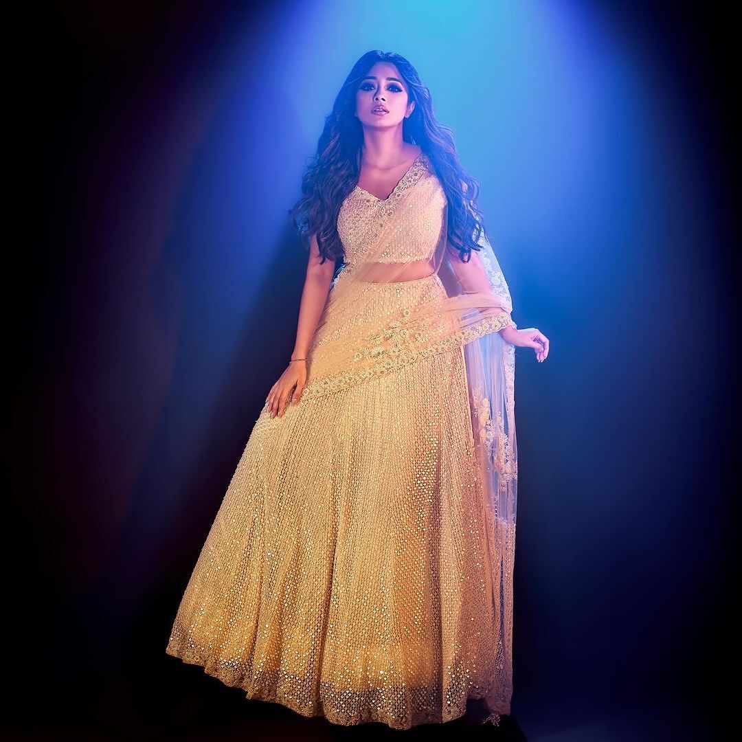 Actress Tina Dutta lovely show