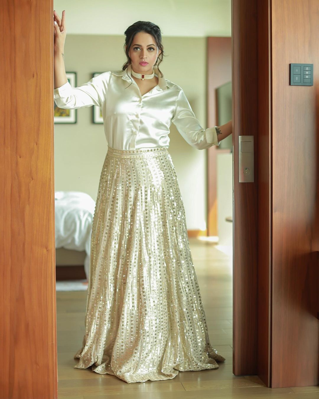 Bhavana Gorgeous Look