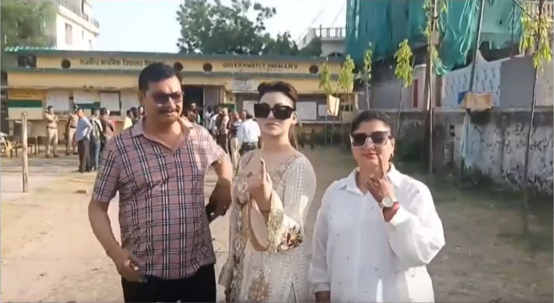 urvashi rautela vote news