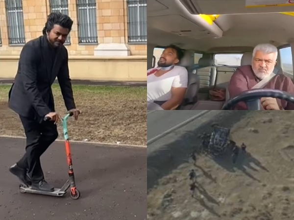 Vijay and Ajith Kumar Viral Video