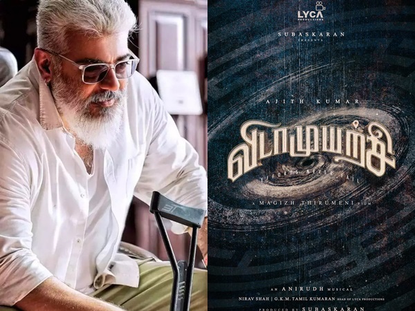 Ajith Kumar and Vidaamuyarchi