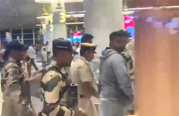 Suspended JD(S) leader Prajwal Revanna, who is facing charges of sexually abusing several women, returns to India to appear before the Special Investigation Team (SIT), at the Kempegowda International Airport in Bengaluru