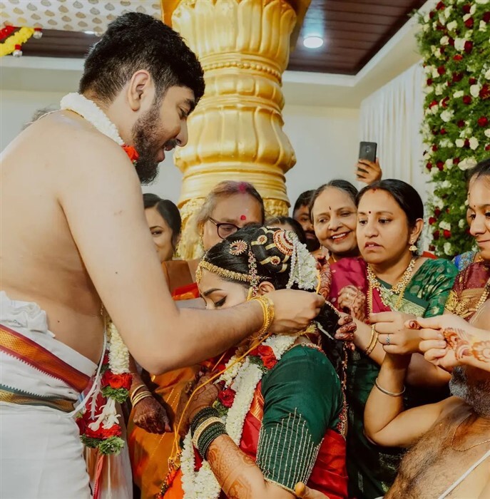 Kannada Serial actress Kaustubha Mani Marriage photos