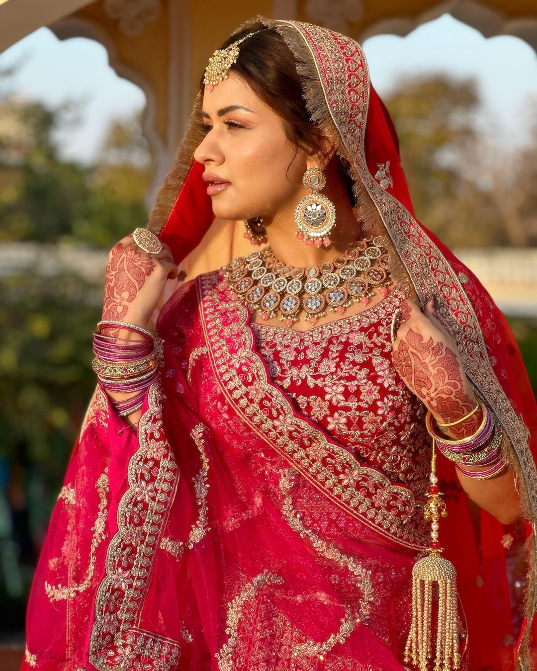 Avneet Kaur bridal look