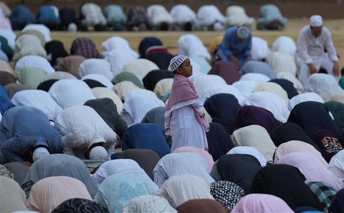 Eid-ul-Adha festival, in Mumbai.