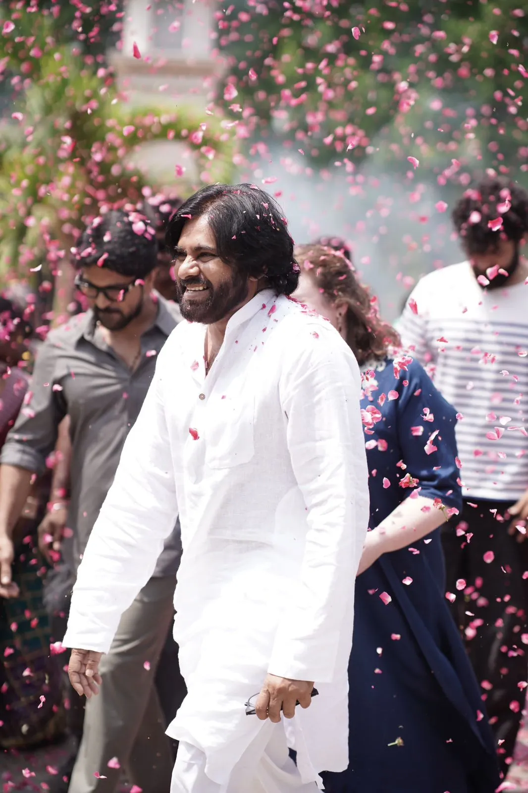 The victory celebration marked a significant milestone for both Pawan Kalyan and his family.