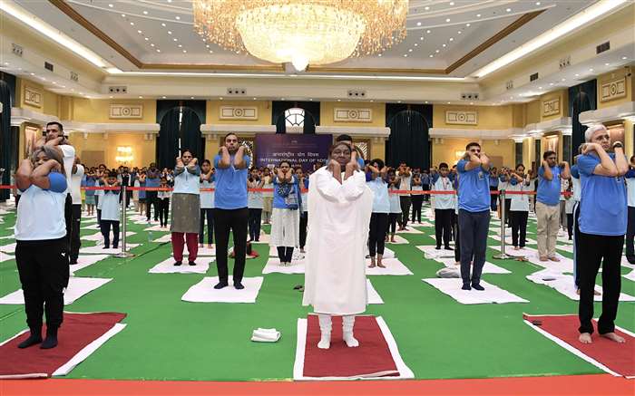10th International Day of Yoga, in New Delhi.