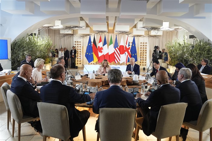 In Italy For The 50th G7 Summit, Global Leaders Meet