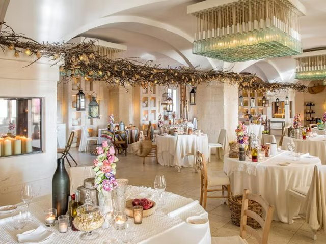 Borgo Egnazia's Michelin-starred Ristorante Due Camini, run by local chef Domingo Schingaro.