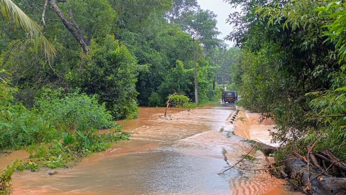 Heavy Rain Tunga River Flood In Chikkamagaluru Shivamogga