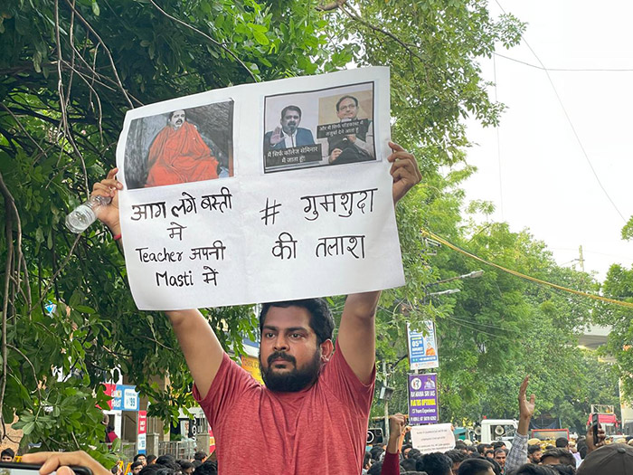 Protesters are demanding a thorough investigation into the deaths and accountability from the coaching centre management.