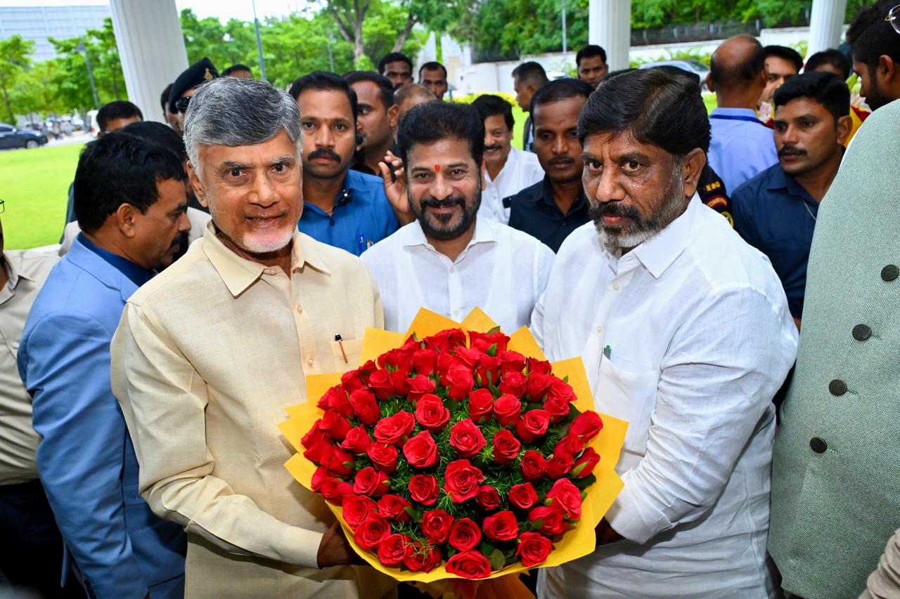 Chandrababu naidu and Revanth Reddy meeting