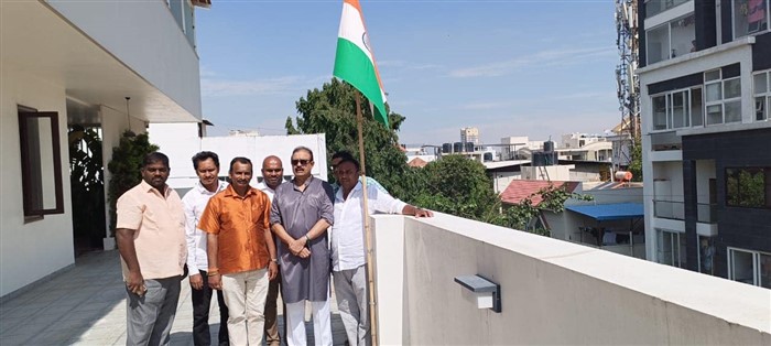 BY Vijayendra Launches Har Ghar Tiranga Campaign