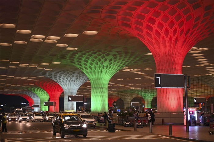 Ahead of the Independence day tricolor lighting hoisted all over India