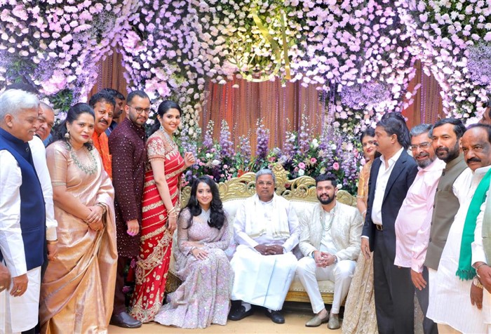 Karnataka Urban Development Minister Byrathi Suresh Son Engagement