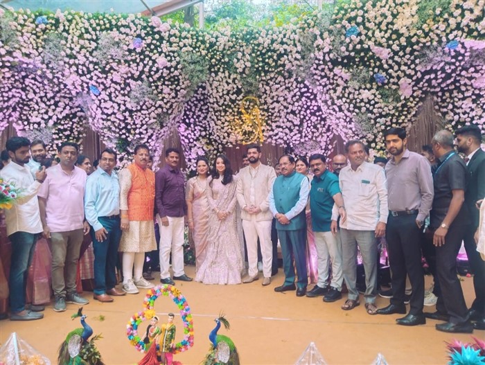 Karnataka Urban Development Minister Byrathi Suresh Son Engagement