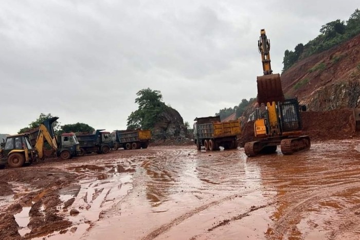 Massive Landslide Spot At Shirur Ankola Uttara Kannada
