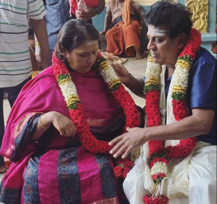 Actor Shivarajkumar Geetha got married again