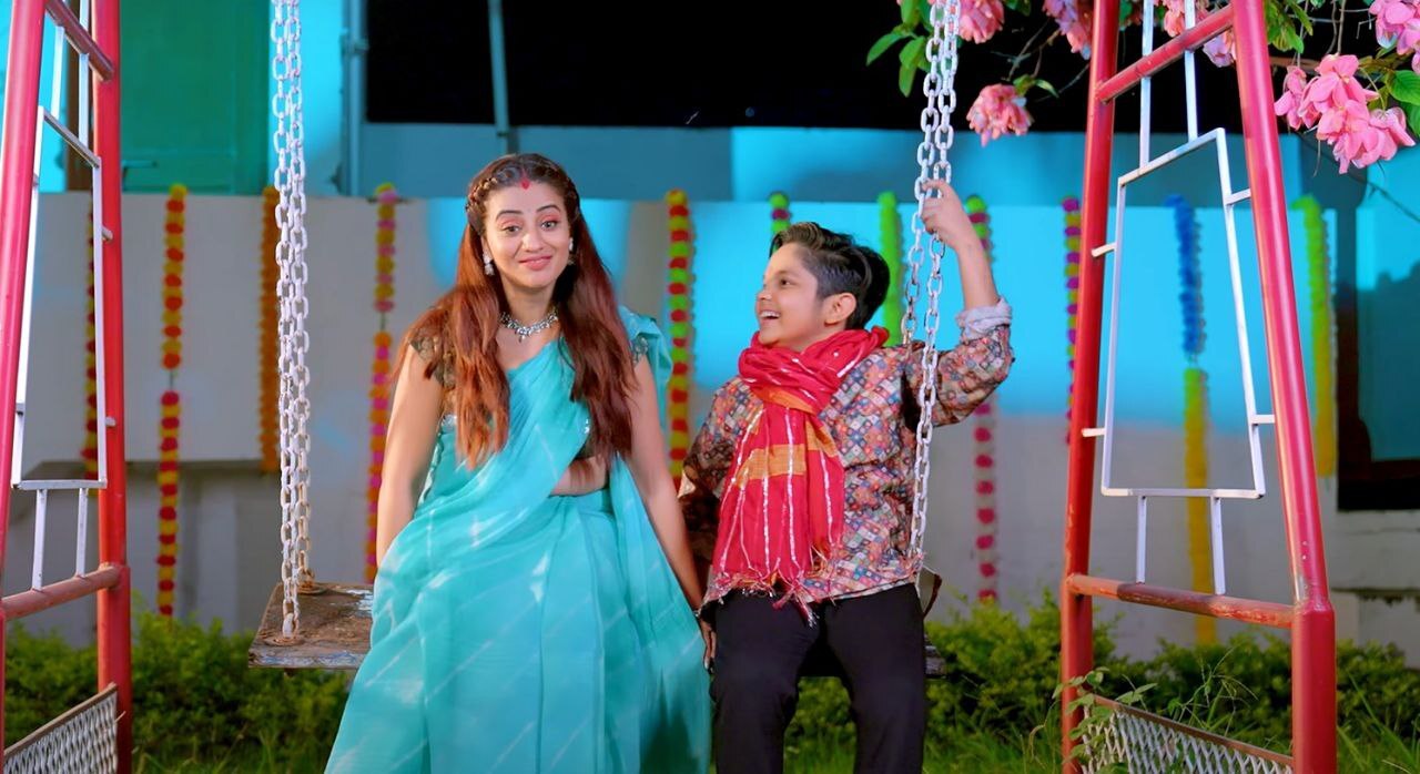 आर्यन बाबू और अक्षरा सिंह की आवाज़ में भक्ति वीडियो सॉन्ग