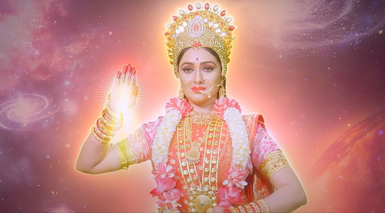 Devotional Bhojpuri Movie 'Maiya Aili More Angana'