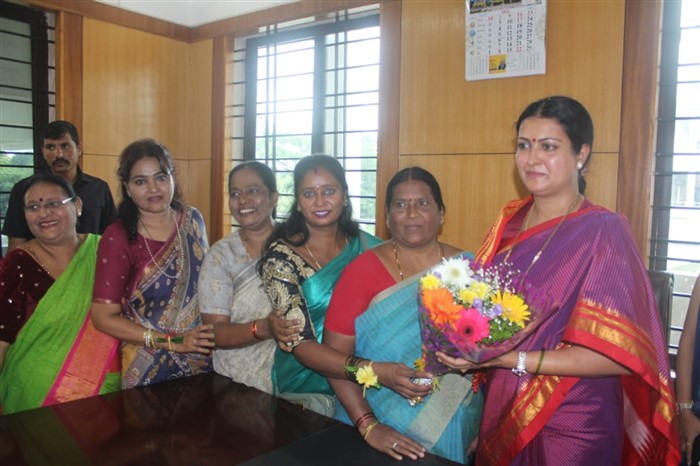 Davanagere MP Dr Prabha Mallikarjun Office Inauguration