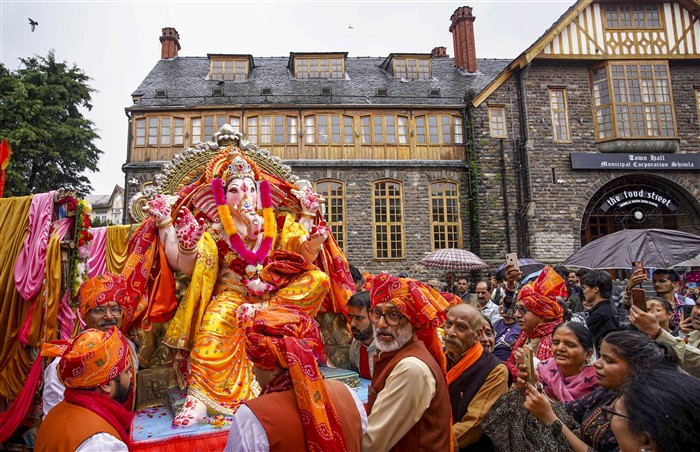 Ganesh Chaturthi celebration all over india