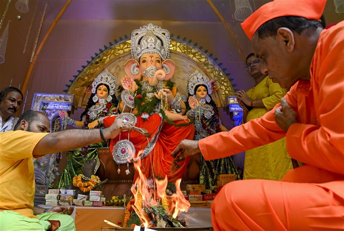 Ganesh Chaturthi celebration all over india