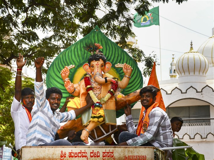 Ganesh Chaturthi celebration all over india
