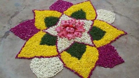 latest rangoli design