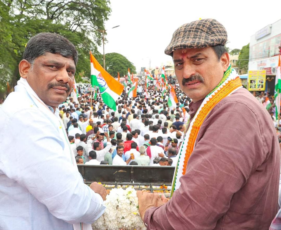 Channapatna By Election 2024 Congress Candidate CP Yogeshwar Files Nomination