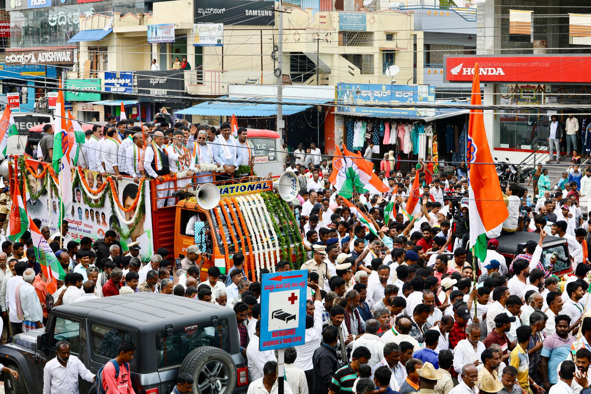 Channapatna By Election 2024 Congress Candidate CP Yogeshwar Files Nomination