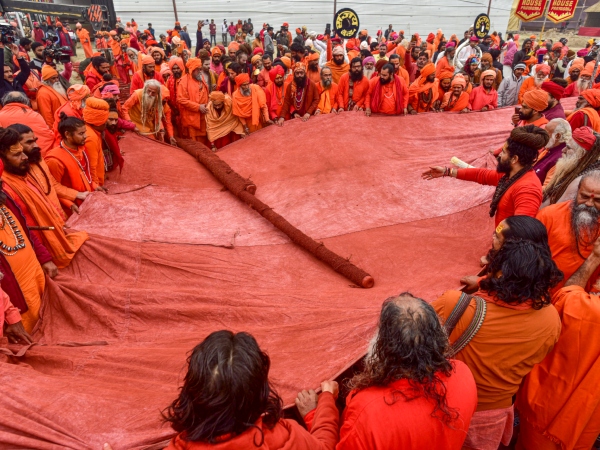 Photos: Prayagraj ready for Maha Kumbh Mela 2025: people from home and abroad