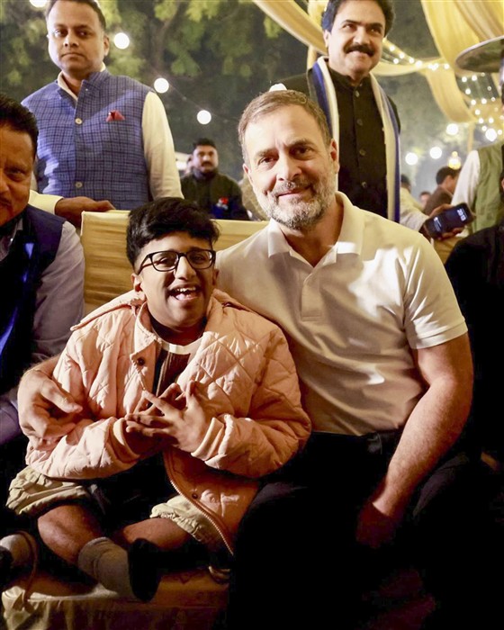 Photos: Rahul Gandhi participated in the Christmas celebrations