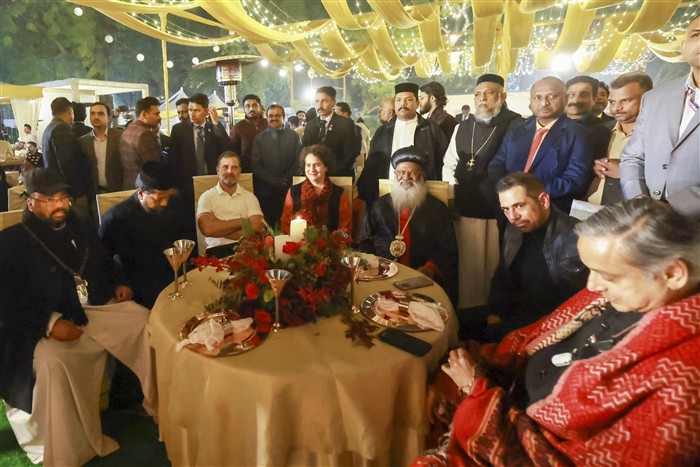 Photos: Rahul Gandhi participated in the Christmas celebrations