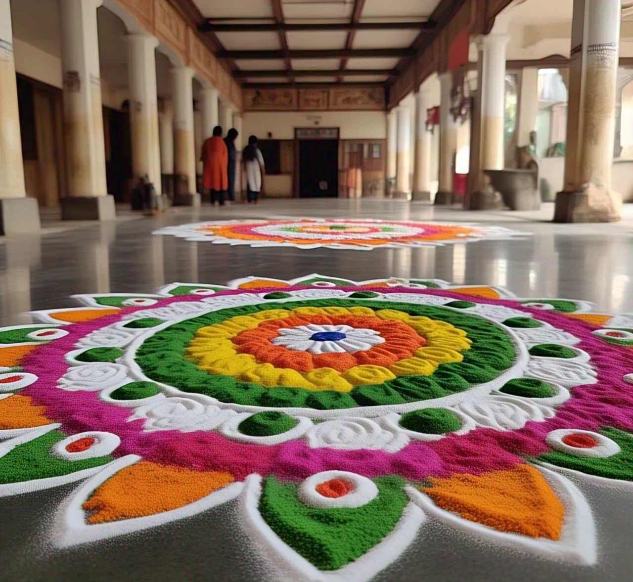 republic day rangoli design