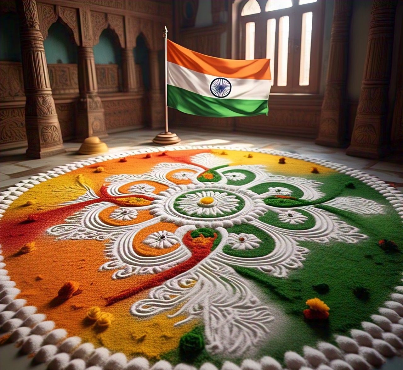 26 January Rangoli