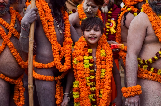 Photos Of The Special Moment At The Beginning Of The Prayagraj Maha Kumbh Mela
