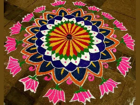 pongal 2025 Rangoli Kolam