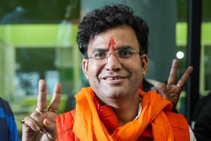 Celebration Across India As BJP Wins Delhi Assembly Election 2025