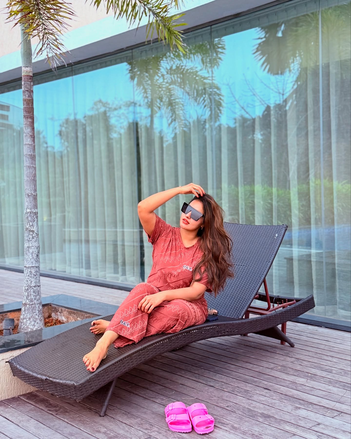 Malavika Menon lovely beauty show