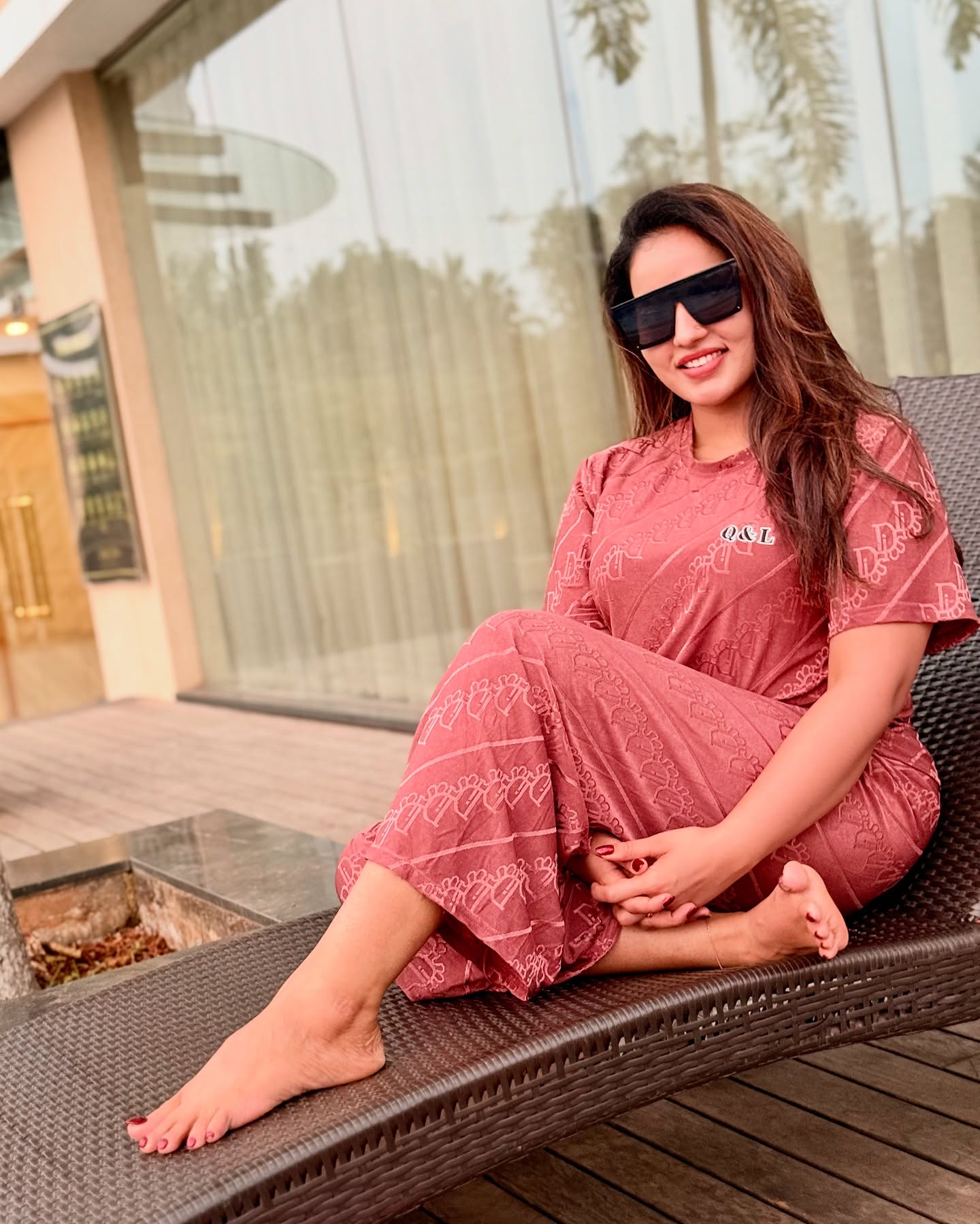 Malavika Menon lovely beauty show